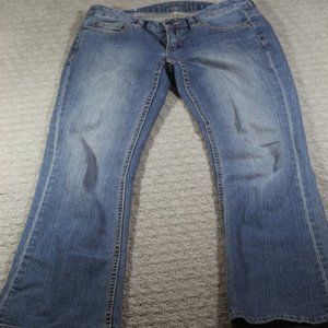 Vintage Michael Kors Size 2 Low Rise Flared Blue Jeans